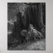 Poster Geraint Et Enid Se Rendre À Gustave Dore (Devant)