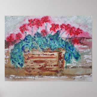 Poster Geraniums
