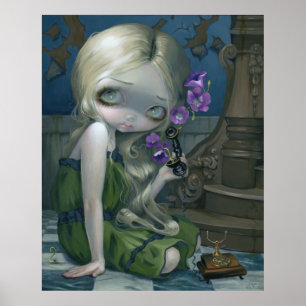 Poster Geraniums ART IMPRIMER réalisme magique pop surréa