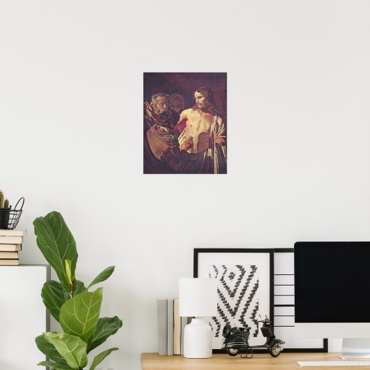 Poster Gerard van Honthorst - Douter Thomas (Bureau à domicile)
