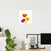 Poster Gerbera Daisies (Bureau à domicile)