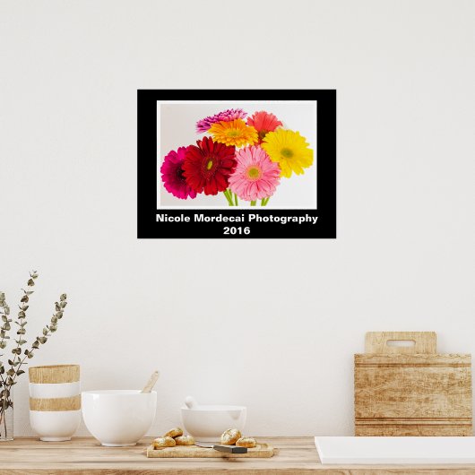 Poster Gerbera Daisy (Cuisine)