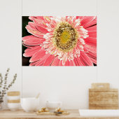 Poster Gerbera Daisy Poster, Version B (Cuisine)