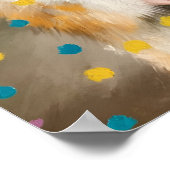 Poster Gerbil confetti mongol (Coin)