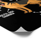 Poster German Shepherd (Coin)