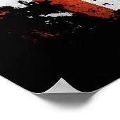 Poster German Shepherd American Flag USA Patriotic Dog (Coin)