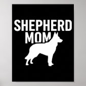 Poster German Shepherd Art For Women Girls German Shepher (Devant)