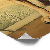 Poster German Shepherd Dog Vintage Art (Coin)