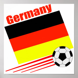 Poster German Soccer Team