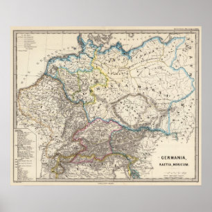 Poster Germania, Raetia, Noricum