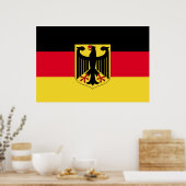 Poster Germany Flag (Cuisine)