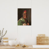 Poster Gérôme - A Bashi Bazouk (Cuisine)