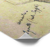 Poster Gérôme - Arnaut Officier en Prière (Coin)