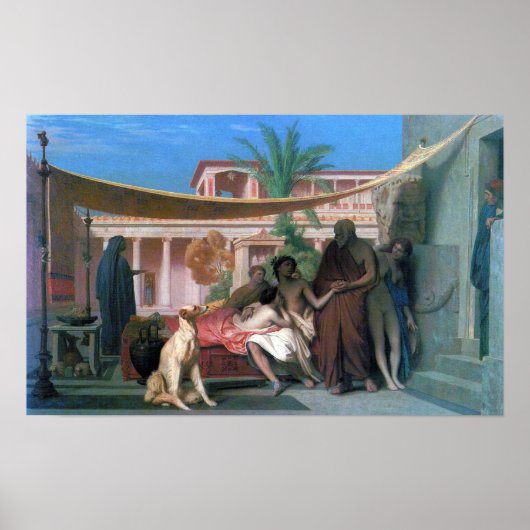 Poster Gérôme - Aspasia Alcibiades (Devant)