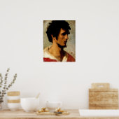 Poster Gérôme - Chef D'Un Paysan, Campagne Romaine 1844 (Cuisine)