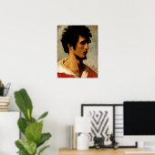 Poster Gérôme - Chef D'Un Paysan, Campagne Romaine 1844 (Bureau à domicile)