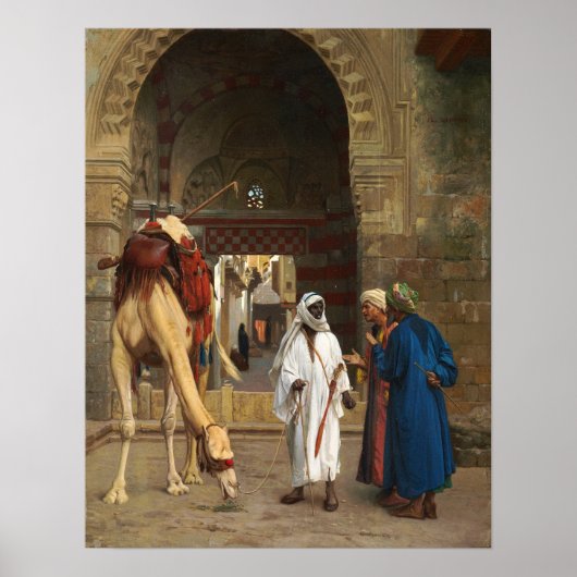 Poster Gérôme - Conflit arabe 1871 (Devant)