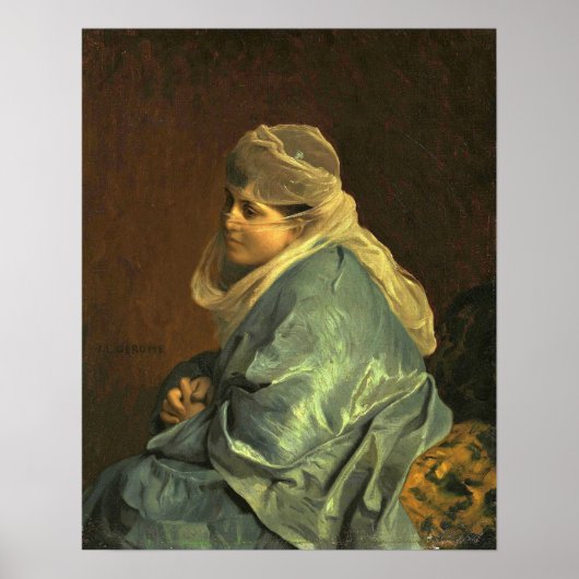Poster Gérôme - Femme De Constantinople (Devant)