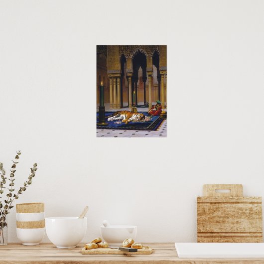 Poster Gérôme - Grief Pasha (Cuisine)