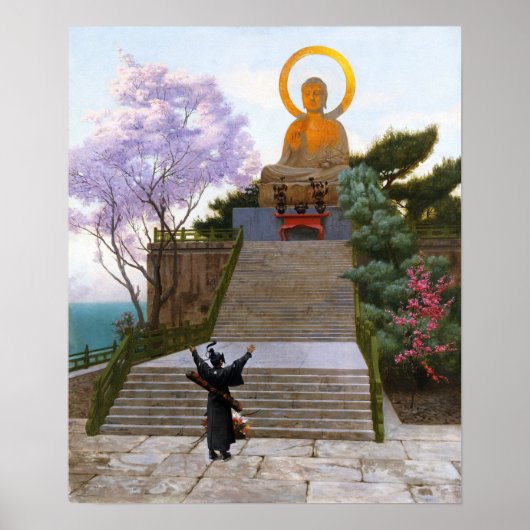 Poster Gérôme - Japonaise implorant une divinité (Devant)