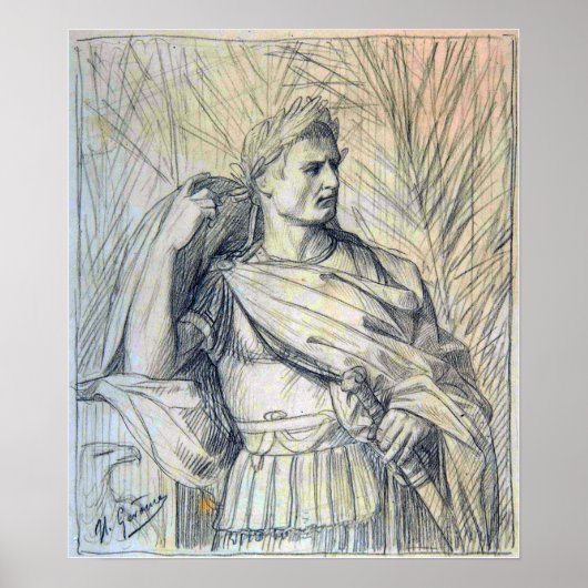 Poster Gérôme - Jules César (Devant)