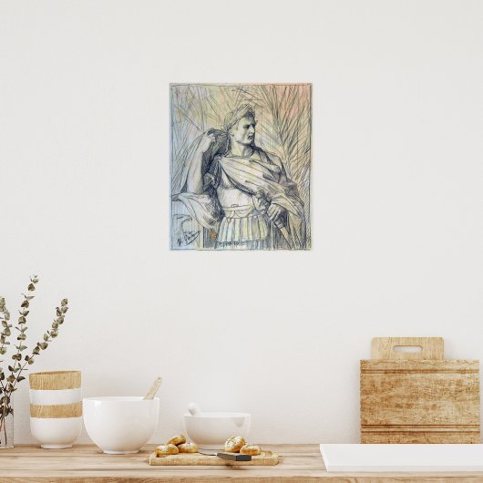 Poster Gérôme - Julius César (Cuisine)