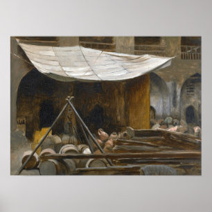 Poster Gérôme - La Citadelle Acre 1861