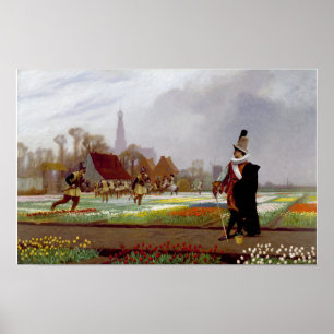 Poster Gérôme - La folie des tulipes