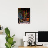 Poster Gérôme - La Sentinelle Au Tombeau Du Sultan (Bureau à domicile)