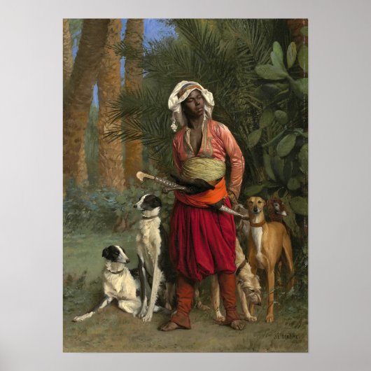Poster Gérôme - Le Maître d'Équipage Noir (Devant)