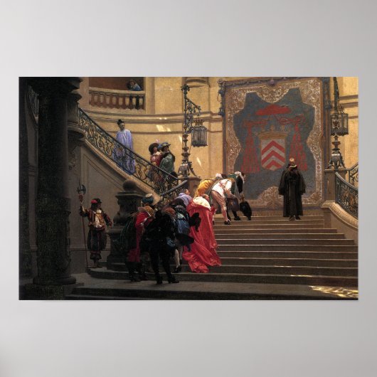 Poster Gérôme - Le pouvoir derrière le trône 1873 (Devant)