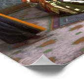 Poster Gérôme - Le Sentinel au Tombeau du Sultan (Coin)