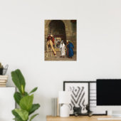 Poster Gérôme - Litige arabe 1871 (Bureau à domicile)