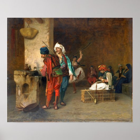 Poster Gérôme - Maison de café Le Caire (Casting Bullets) (Devant)