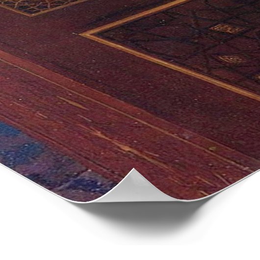 Poster Gérôme - Mufti Lecture Dans Son Outil De Prière (Coin)