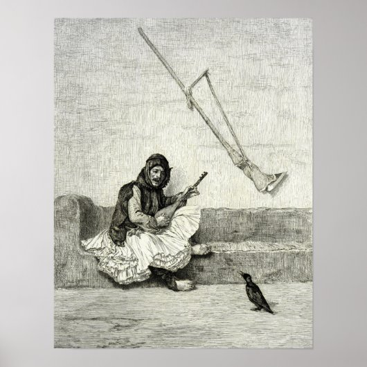 Poster Gérôme - Musicien (Devant)