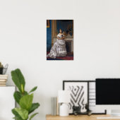 Poster Gérôme - Portrait d'une femme (Bureau à domicile)