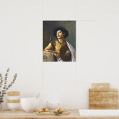 Poster Gérôme - Un guerrier de Bischari (Cuisine)