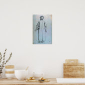 Poster Gérôme - Un Musulman Se Préparant À La Prière (Cuisine)