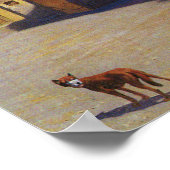 Poster Gérôme - Une Journée Chaude Au Caire (Devant La Mo (Coin)