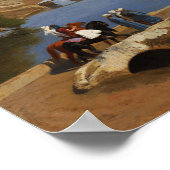 Poster Gérôme - Vue De Medinet El Fayoum (Coin)