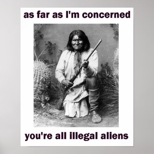 Poster géronimo (Devant)