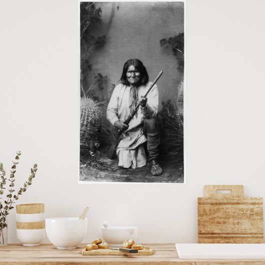 Poster Geronimo [1886] (Cuisine)