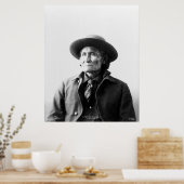 Poster Geronimo (Guiyatle) 1898 (Cuisine)