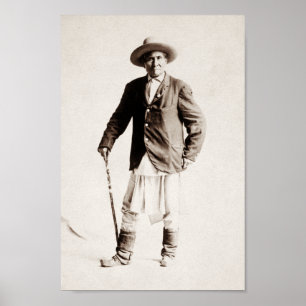 Poster Geronimo Standing Portrait - 1904