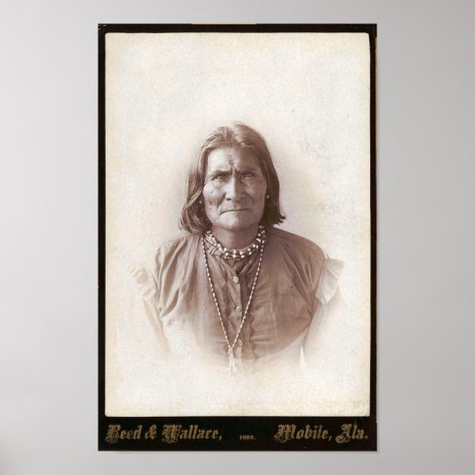 Poster Geronimo vintage (Devant)