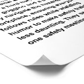 Poster Gestionnaire de sécurité (Coin)