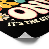 Poster Get Your Cray On It's The 67 Th Day Of School 67 M (Coin)