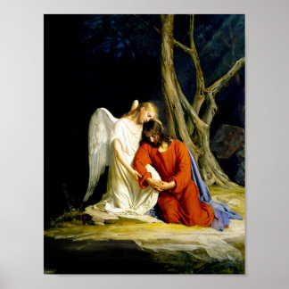 Poster Gethsemane par Carl Bloch