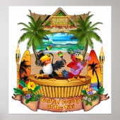 POSTER GETTIN' FREAKY AU TIKI (Devant)